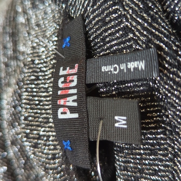 Paige Celeste Keyhole-Back Metallic Knit Top - Picture 16 of 16